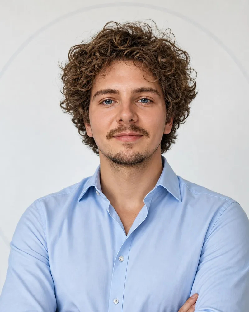 Elvis Sharando, Webdesigner und KI-Entwickler aus Rheinau-Helmlingen