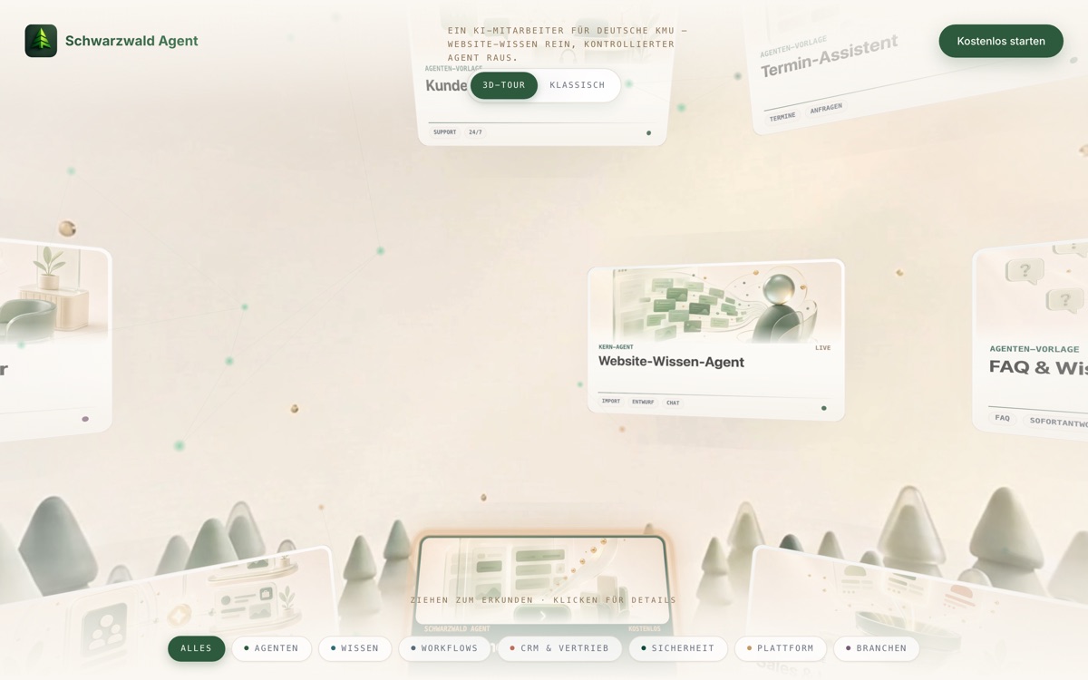 Website Schwarzwald Agent — KI-Agent